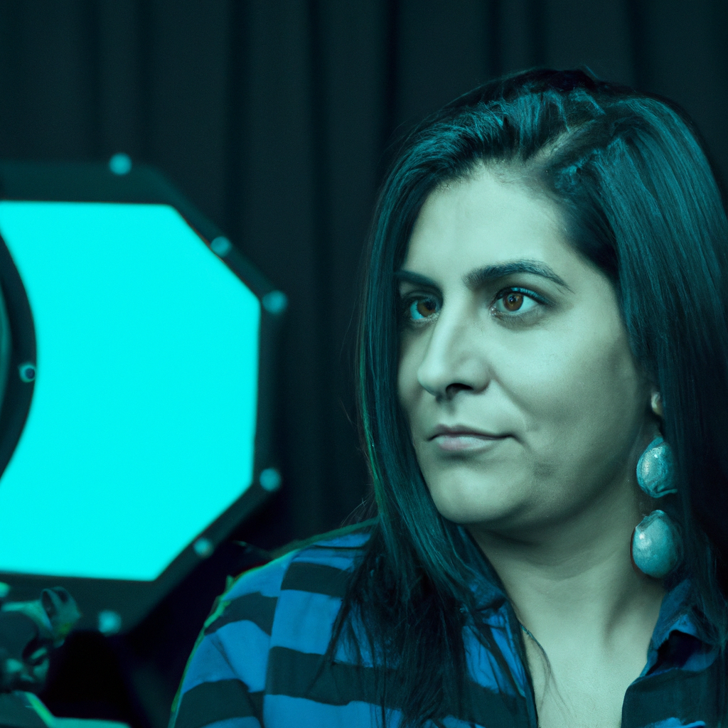 Retrato de Lina, Gaffer